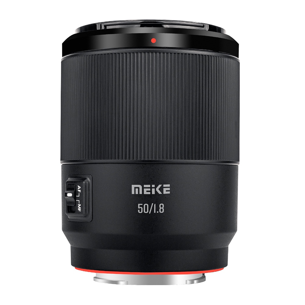 Lente Objetiva Meike 50mm f/1.8 para Sony E Preta em Oferta na Shopee