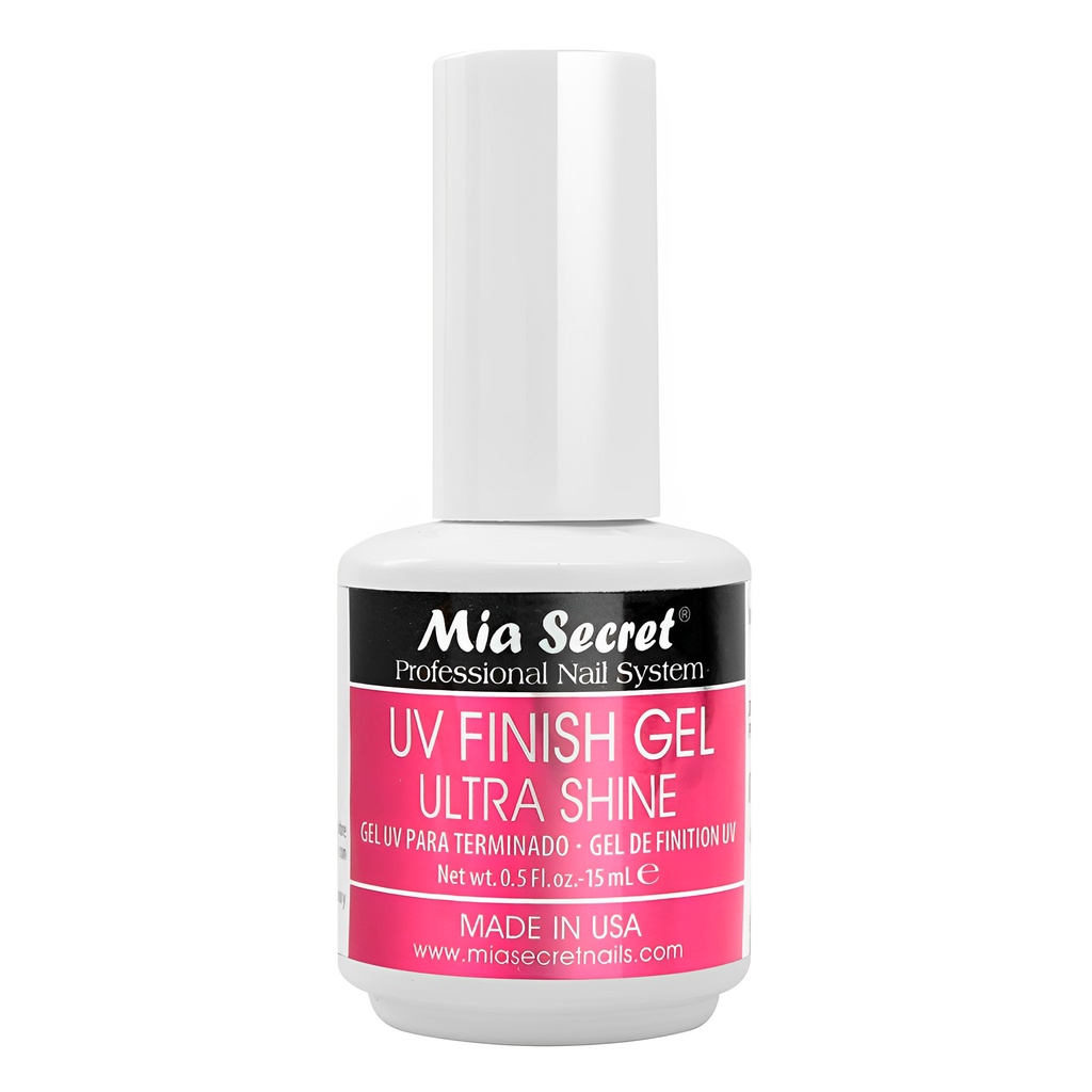 Gel Acabamento UV Mia Secrets para Unhas Acrílica 15ml em Oferta na Shopee