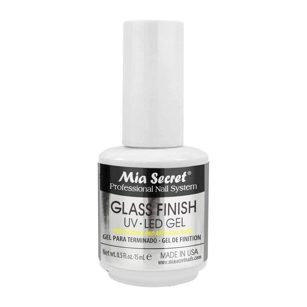 Gel Acabamento Vidro Mia Secrets p/Unhas Frasco 15ml em Oferta na Shopee