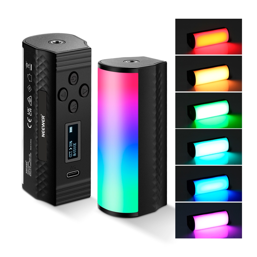 Mini Bastão de Luz Rgb Neewer TL96 Magnético Portátil - Mobile & Gadgets