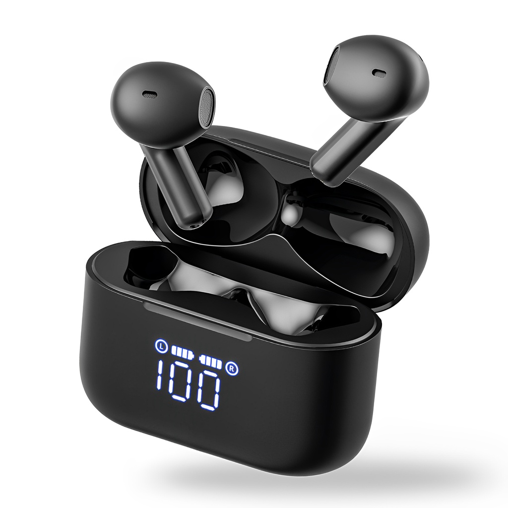 Fone Ouvido Sem Fio Tozo Tonal Fits Bluetooth 5.3 Preto