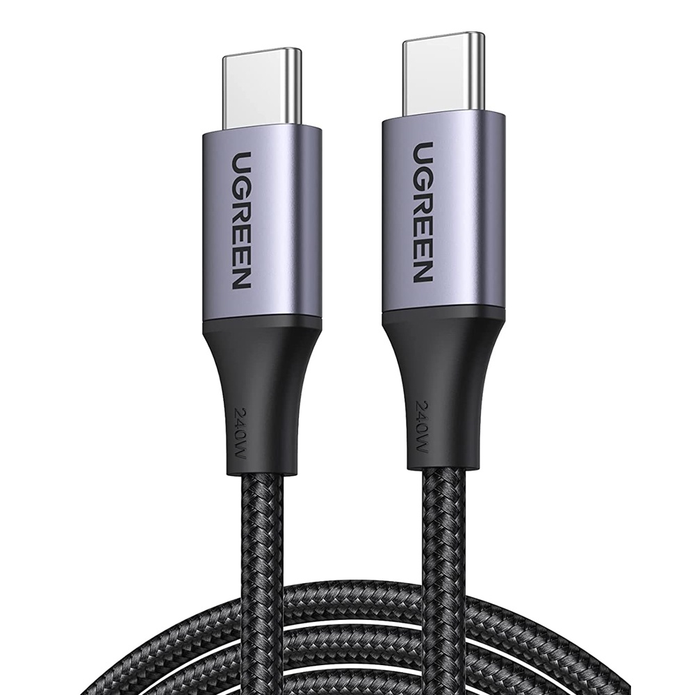 Cabo Usb C Ugreen Sincronização Dados 480Mbs 240W 2 Metros