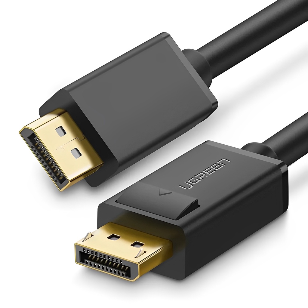 Cabo Displayport Macho Ugreen Suporta 4k/60hz 2 Metros Preto em Oferta na Shopee