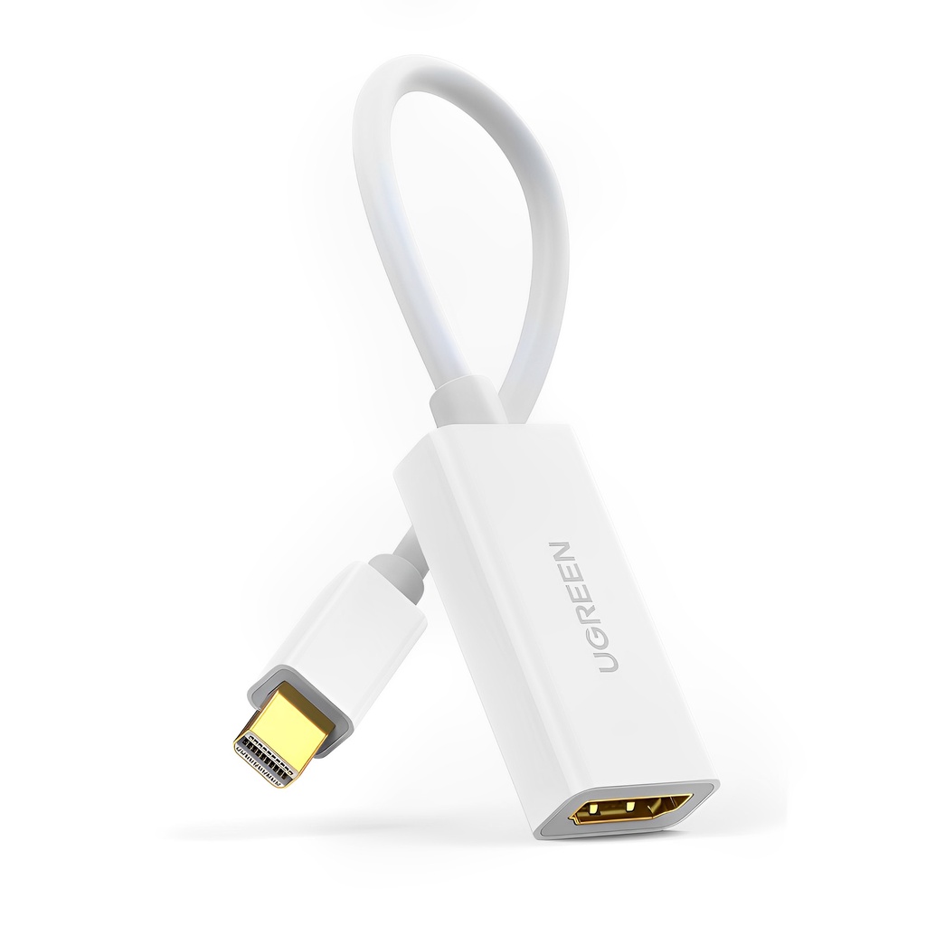 Adaptador Ugreen Mini Displayport para Hdmi 1080p Branco em Oferta na Shopee