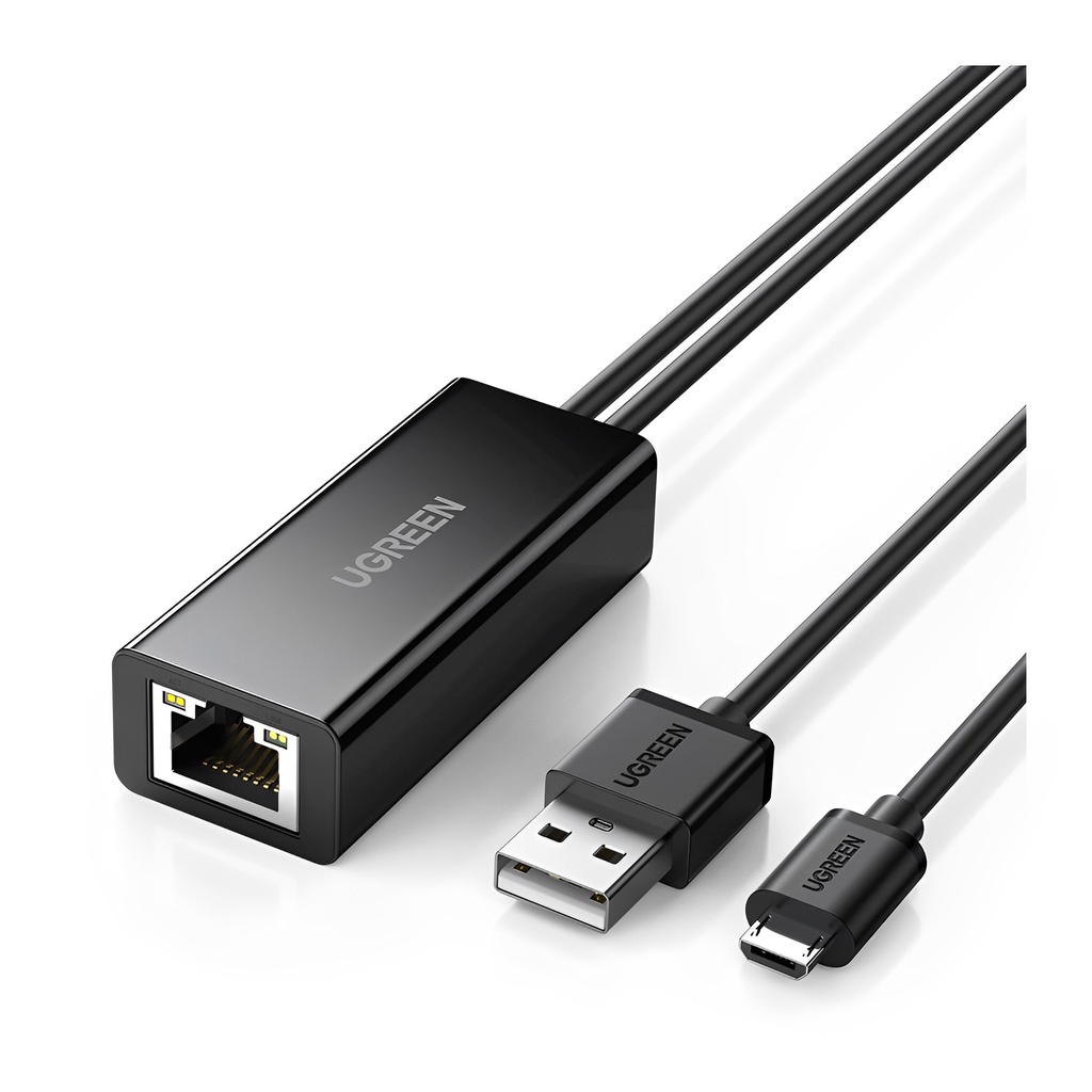 Adaptador Ugreen Rj45 Ethernet para Micro Usb TV Stick em Oferta na Shopee