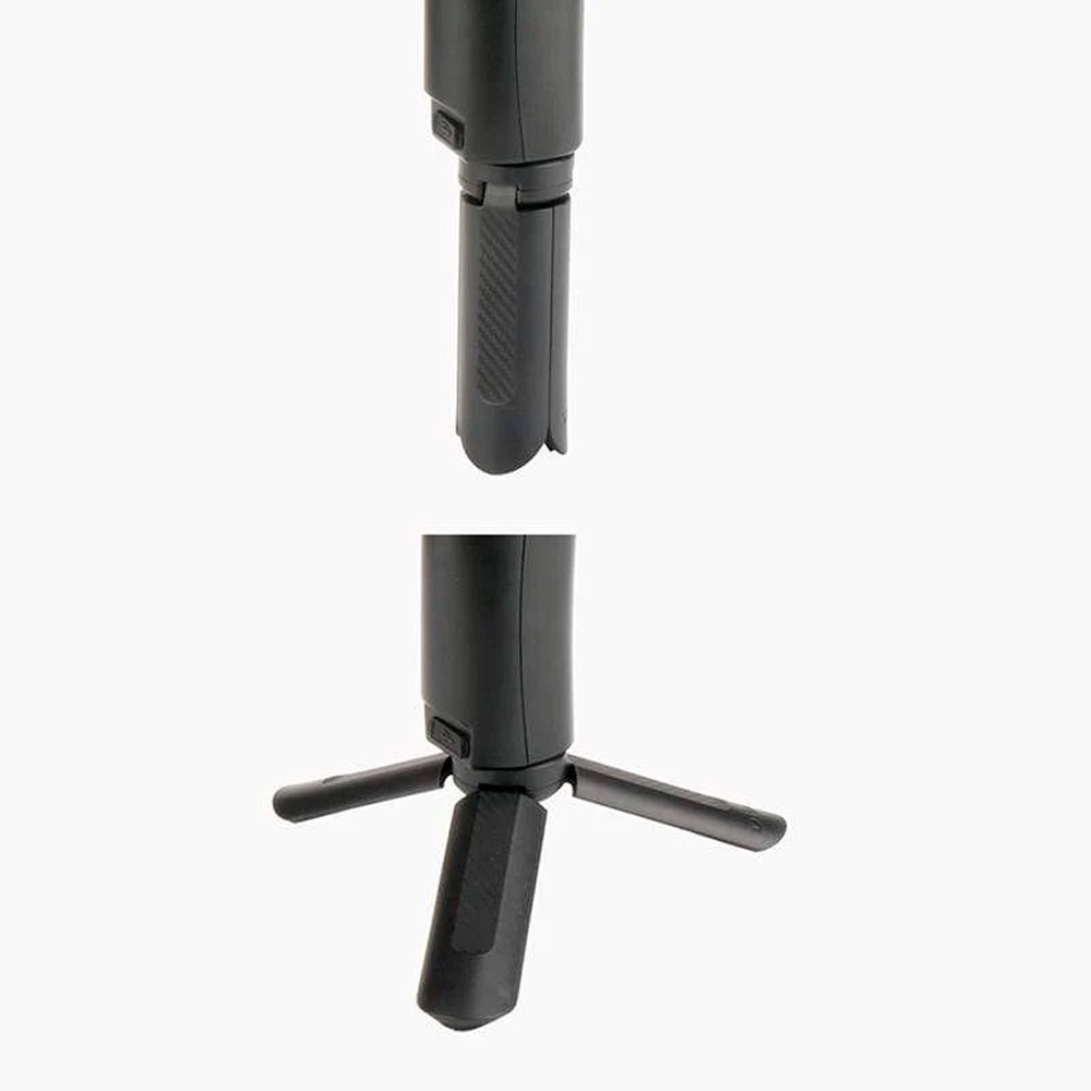 Detalhes do Mini Tripé de Mão Ulanzi 1/4 Portátil p/Gimbal Preto