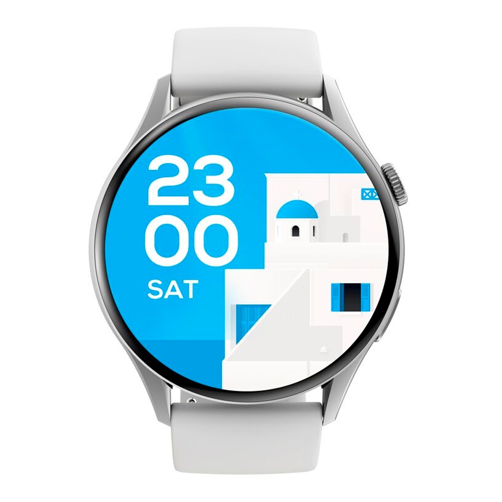 Relógio Smartwatch Bluetooth Zwear Zl66cj Prata em Oferta na Shopee