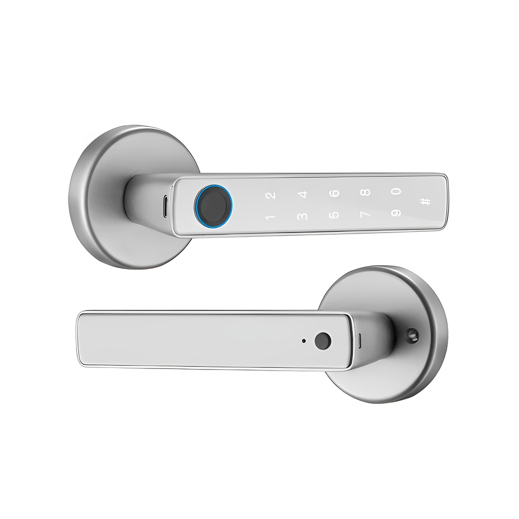 Fechadura Digital Qieman Tuya Bluetooth Sl006 Preto em Oferta na Shopee