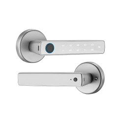 Fechadura Digital Qieman Tuya Bluetooth Sl006 Preto