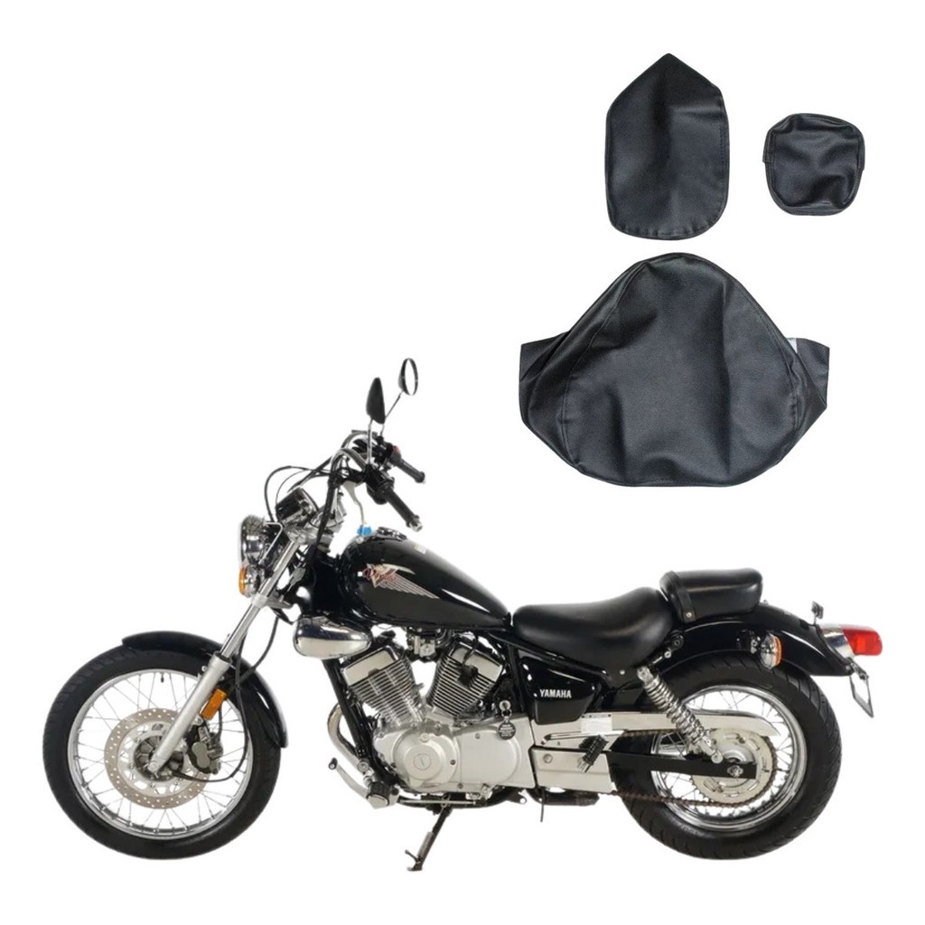 Capa de Banco Moto Virago 250 94/02 - Material reforçado e longa vida útil