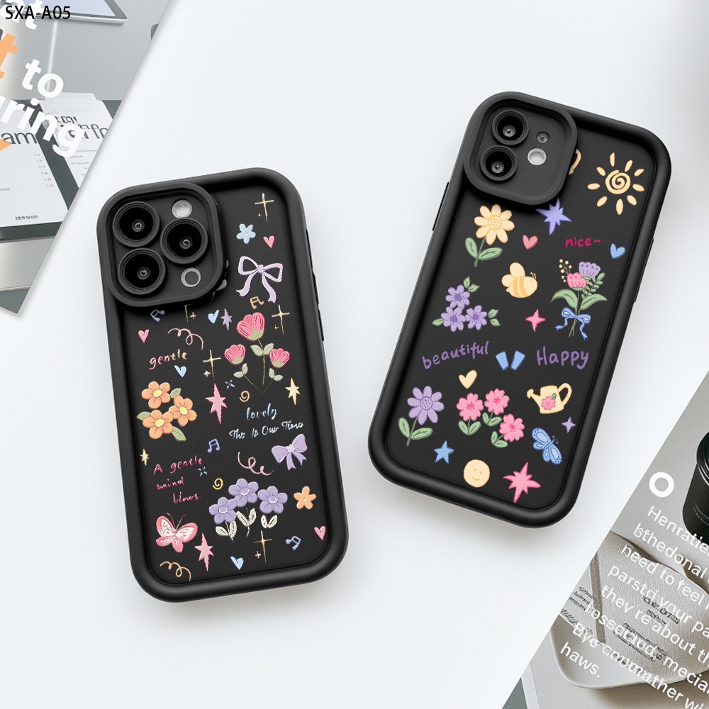 Capinha Para Samsung Galaxy A06 A15 A14 A03 A35 A12 A32 A13 A55 A05 A05S A23 A16 A54 A56 Core 4G 5G Capa Black 5398 em Oferta na Shopee