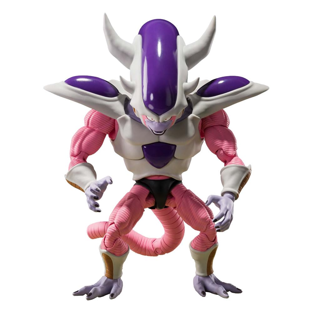 BANDAI S.H.Figuarts Frieza Terceira Forma Aprox. Figura móvel pintada em ABS e PVC de 150 mm