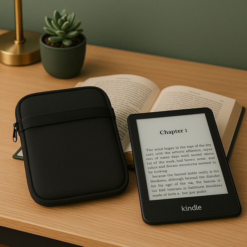 Bolsa Para Kindle Paperwhite 10a 11a 12a Geração C/ Compartimento Estilo Confiável