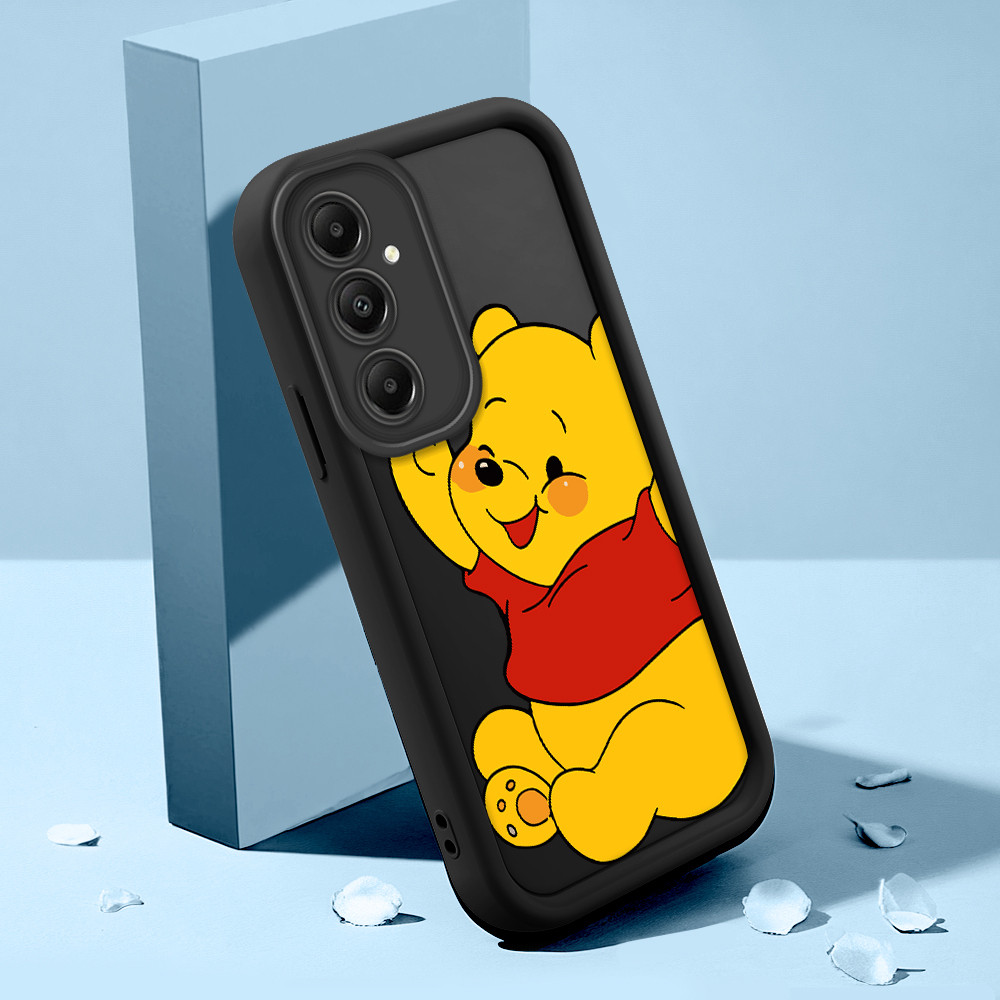 Capinha Para Samsung Galaxy A05S Case Capa De Celular Bear Macio Silicone Black 5397 em Oferta na Shopee