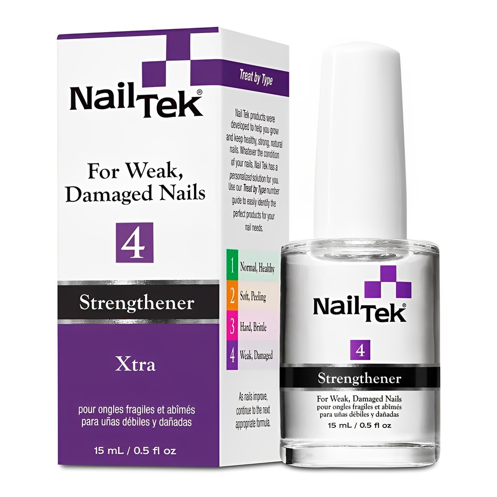 Nail Tek Xtra Strengthener 4 Unhas Fraca Danificada 15ml em Oferta na Shopee