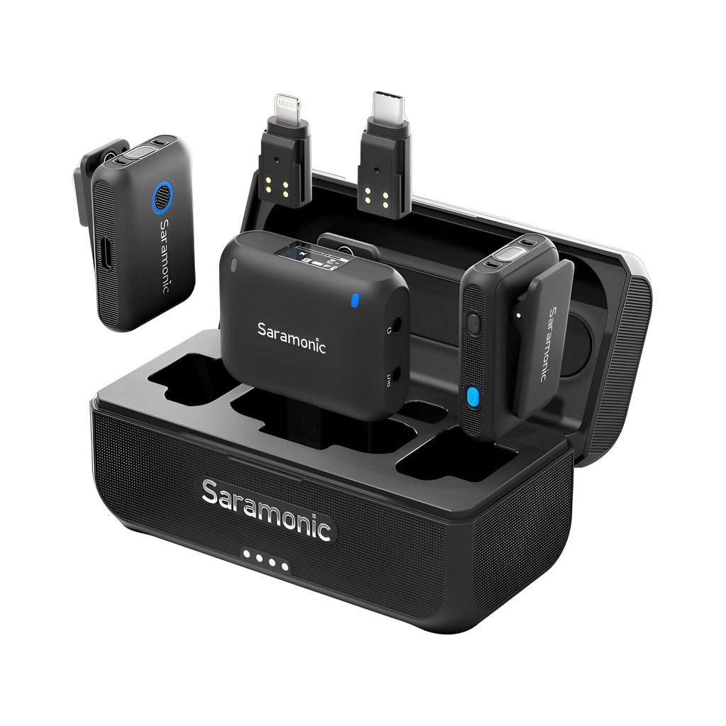 Microfone de Lapela SemFio Saramonic Blink 500 B2+ Preto