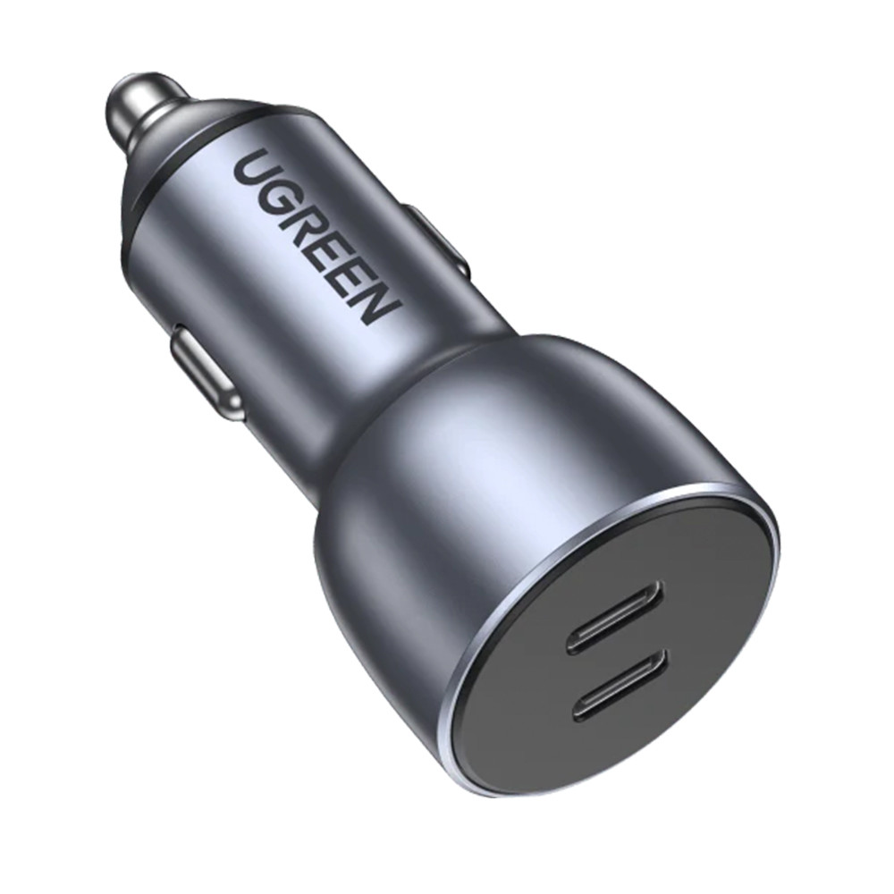 Carregador Veicular Ugreen Usb C Turbo Qc 3.0 40W para Carro em Oferta na Shopee