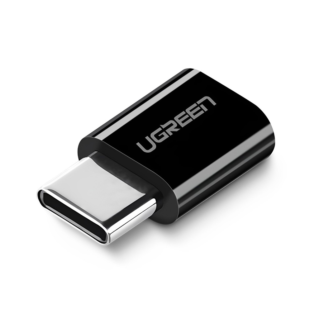 Adaptador Ugreen Us157 Micro Usb TipoC p Micro Usb Preto
