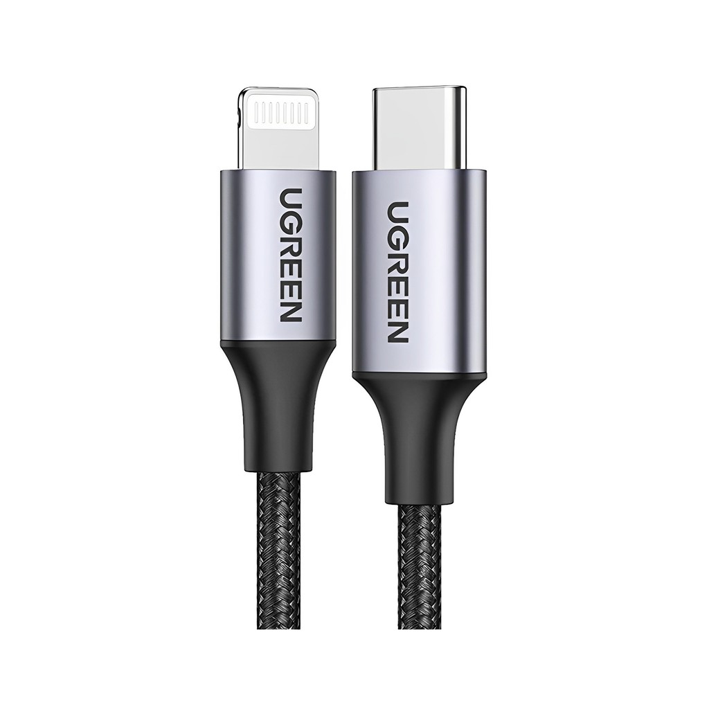 Cabo Carregamento Ugreen Usb-C Lightning Apple 1.5M Cert MFi - Mobile & Gadgets