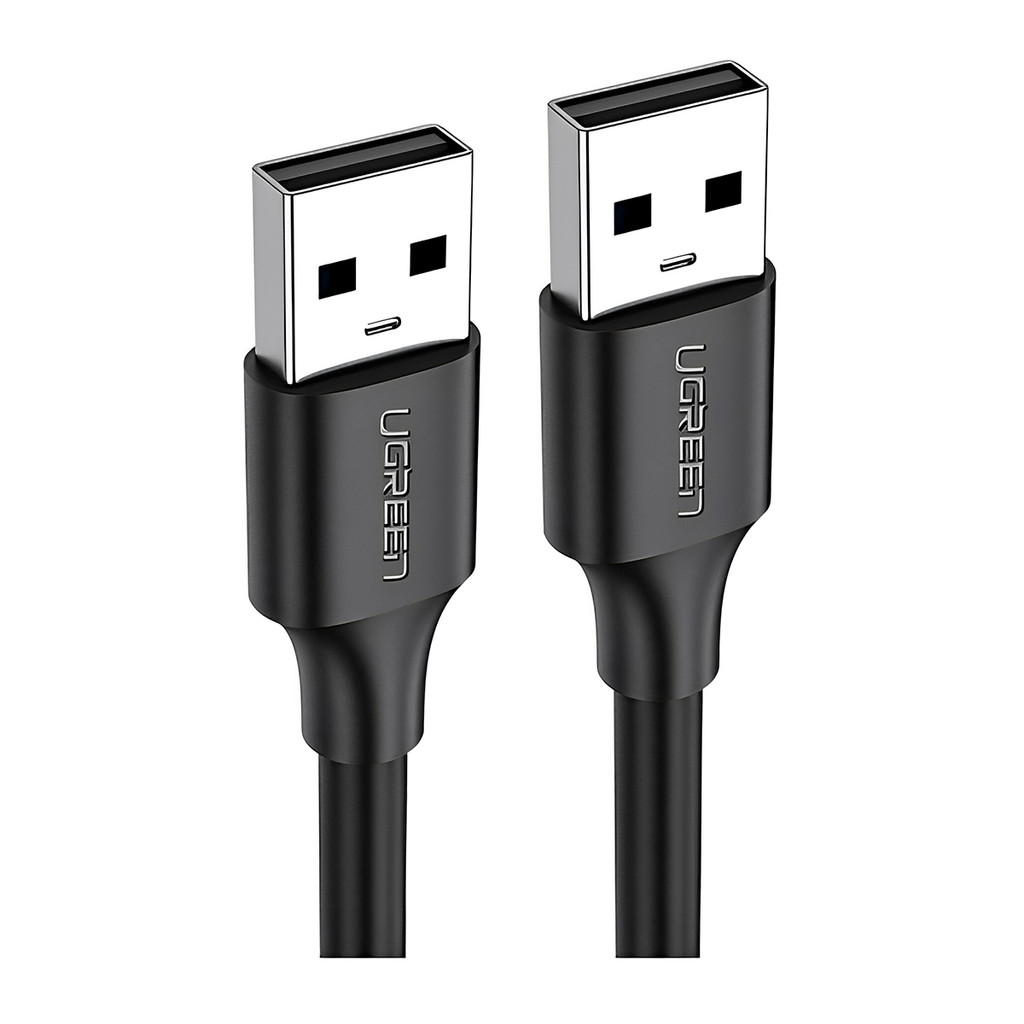 Cabo de Dados Ugreen Usb 2.0 Tipo A Macho 1 Metro Preto
