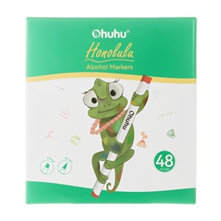 Marcadores Canetas Artísticas Ohuhu 48 Core Ponta Dupla em Oferta na Shopee