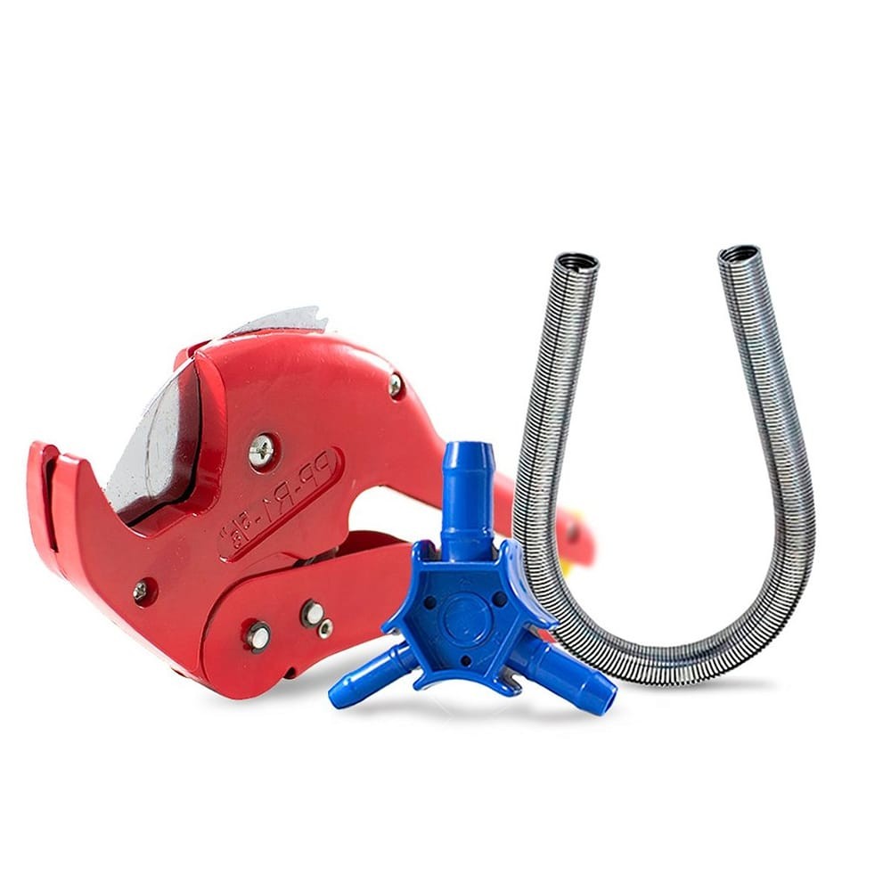 Tesoura Pex + Escareador de Tubos + Mola 20mm Tubulação Segurança e qualidade Cortador Pex