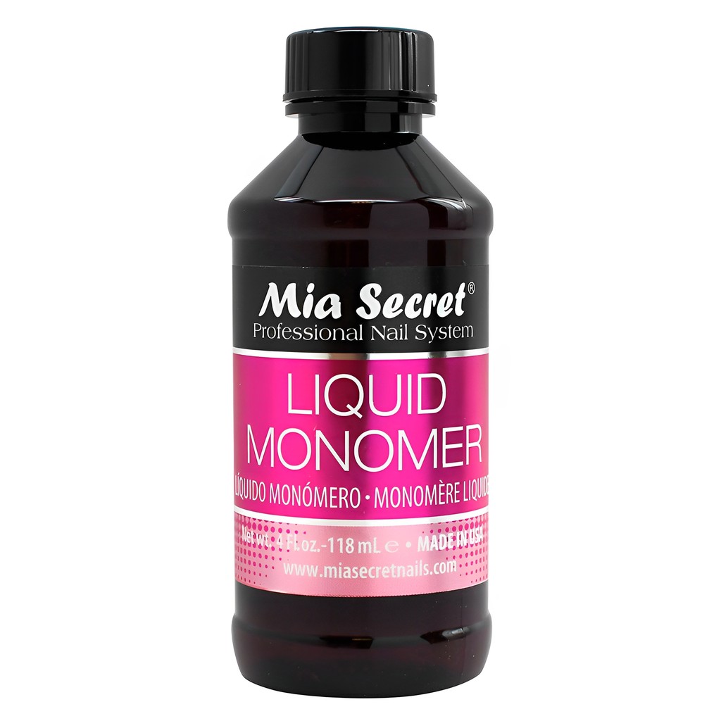 Líquido Acrílico Monômero Mia Secrets 118ml para Unhas - Beauty