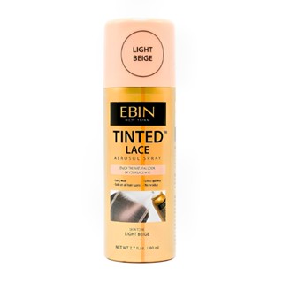 Spray Tintura Renda Peruca Ebin 80ml Bege Claro em Oferta na Shopee