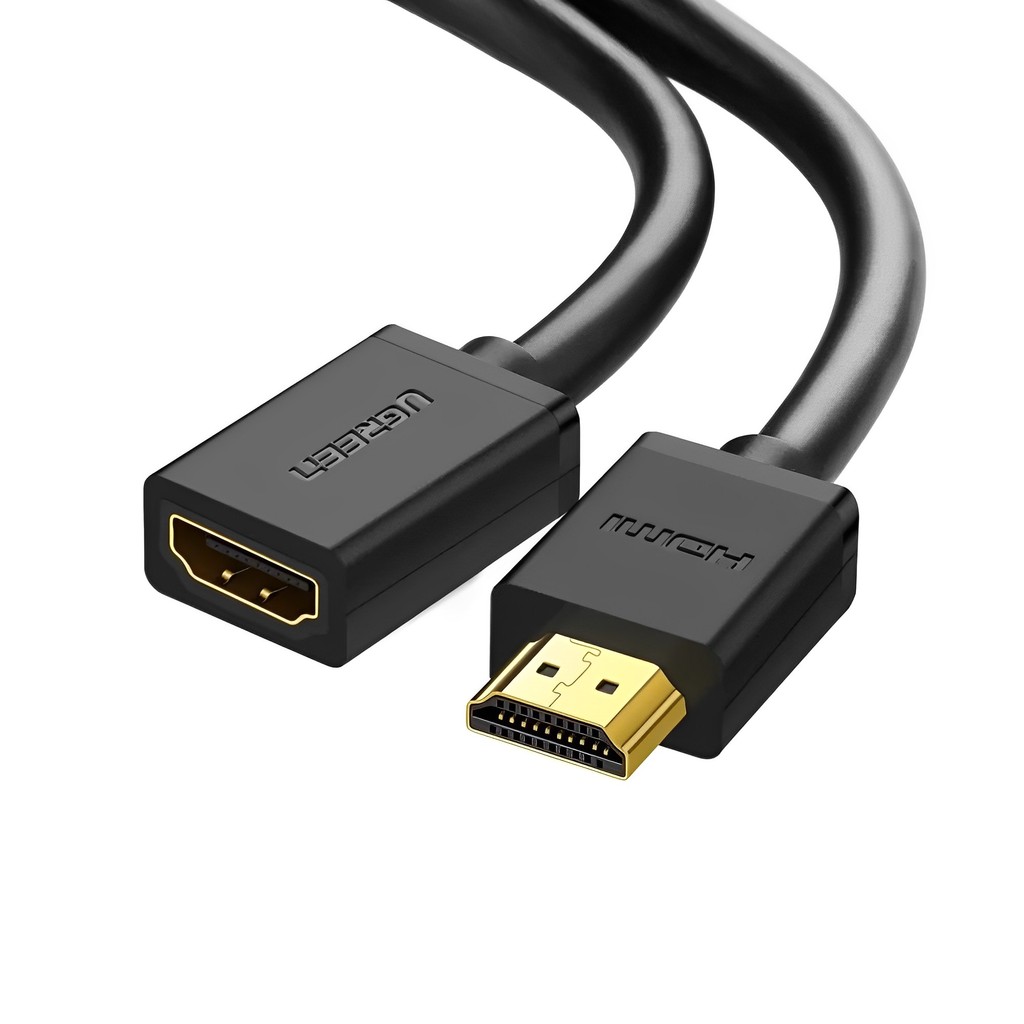 Cabo Extensor de Vídeo Ugreen Hdmi Macho/Fêmea 0.5M Preto em Oferta na Shopee