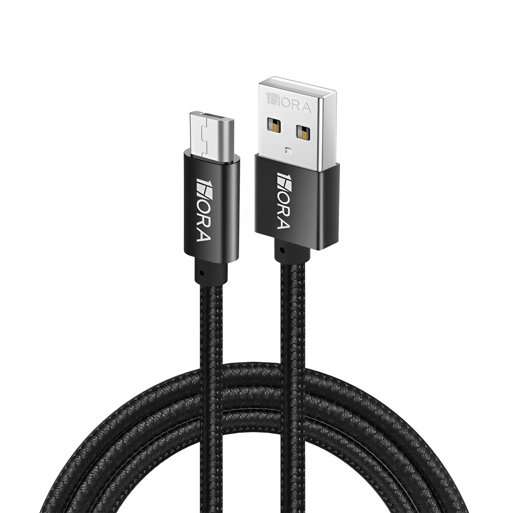 Cabo Carregamento Dados 1Hora Micro Usb/A 2.4A 1M Preto em Oferta na Shopee