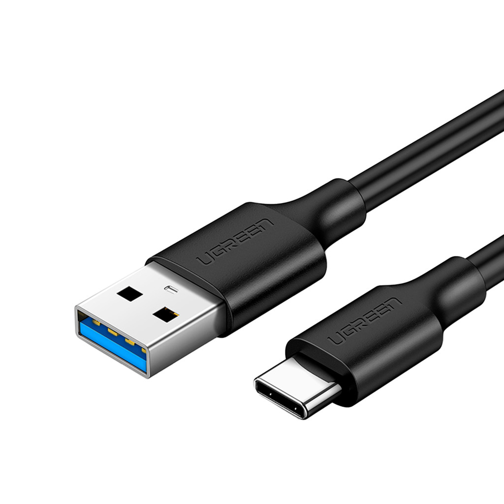 Cabo de Dados Ugreen Us184 Usb 3.0 p Usb Tipo C 1.5M Preto em Oferta na Shopee
