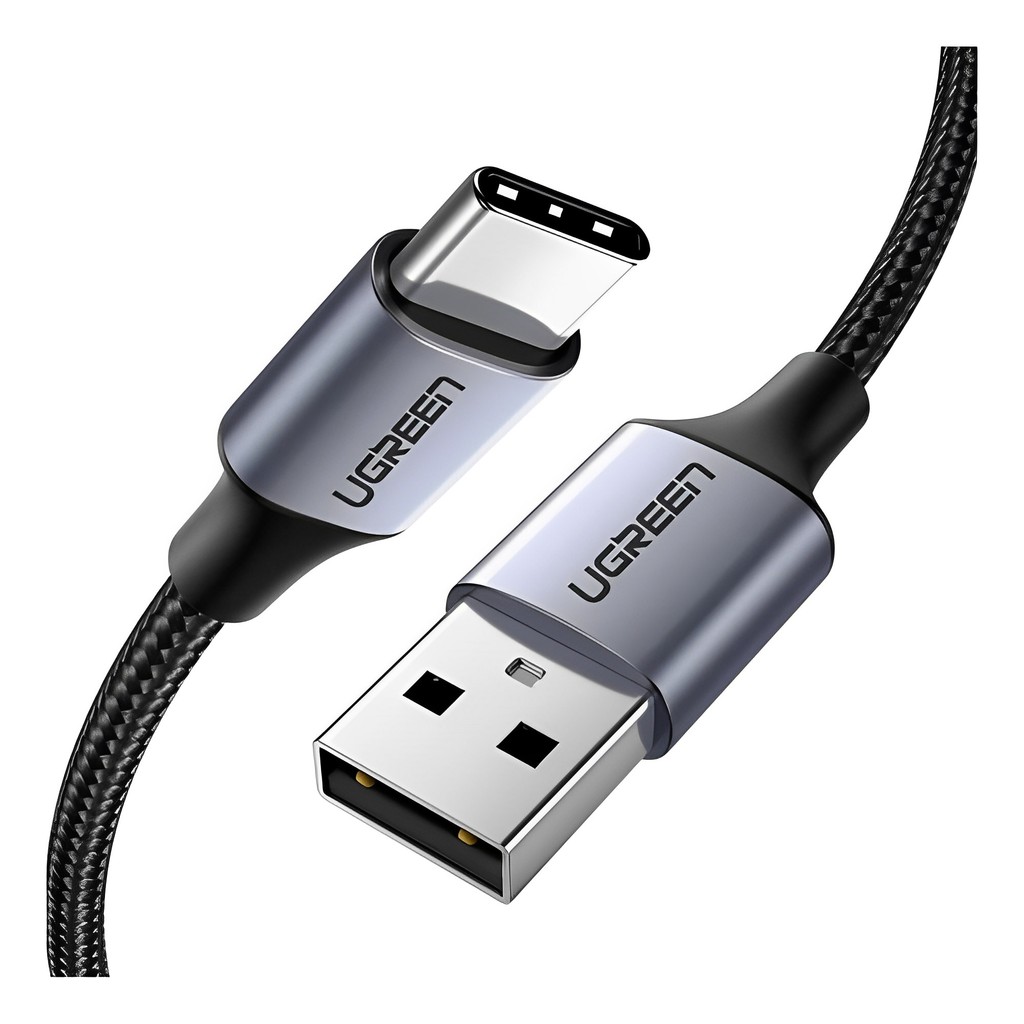 Cabo de Dados Ugreen Us288 Usb 2.0 p Usb Tipo C 1,5m Preto em Oferta na Shopee