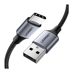Cabo de Dados Ugreen Us288 Usb 2.0 p Usb Tipo C 2m Preto