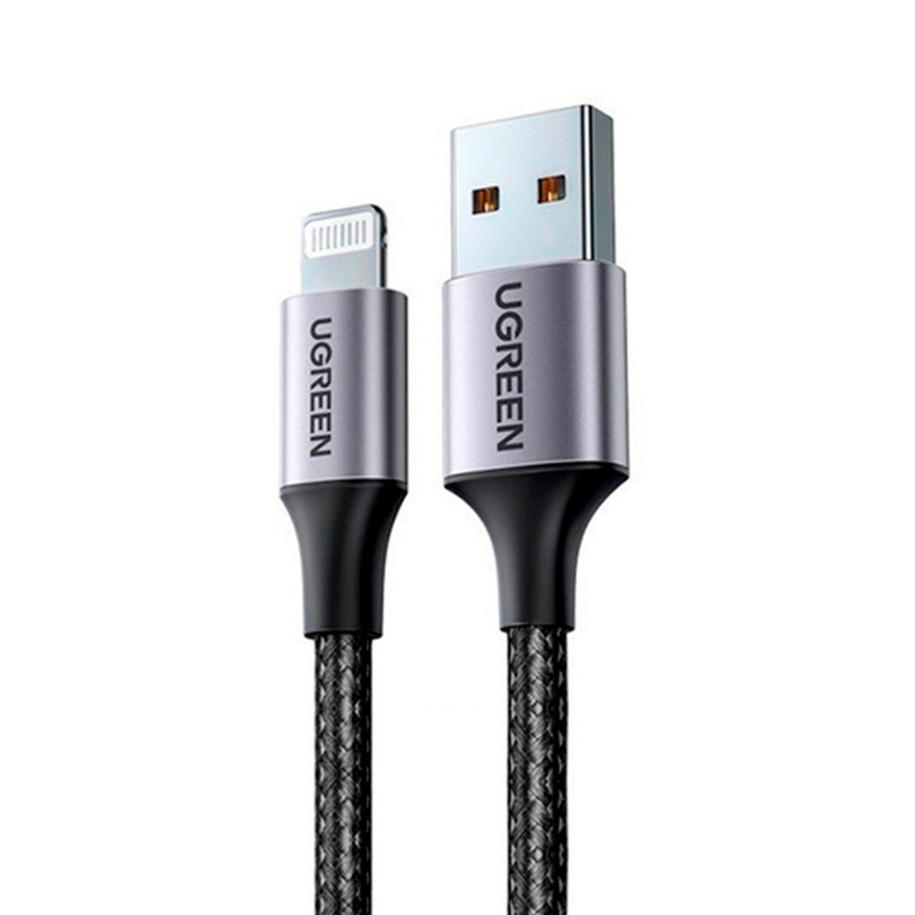 Cabo Dados Ugreen Usb Tipo A para Lightning 1.5m Cert. MFi