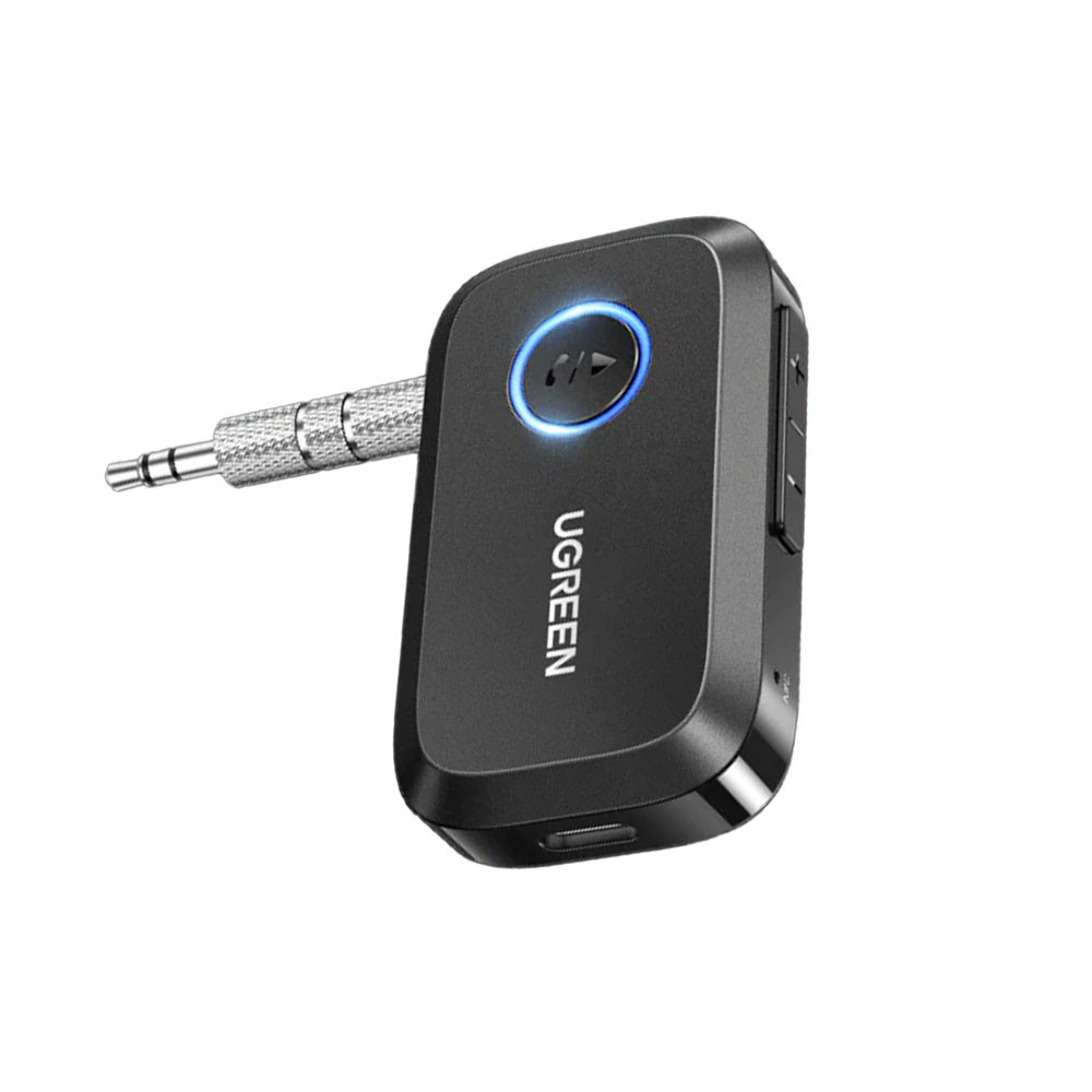 Adaptador Receptor Carro Ugreen Bluetooth 5.3 Áudio Preto em Oferta na Shopee