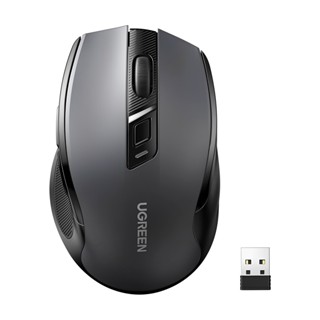 Mouse Bluetooth Sem Fio Ugreen Sensor 4000Dpi 2,4G Preto em Oferta na Shopee