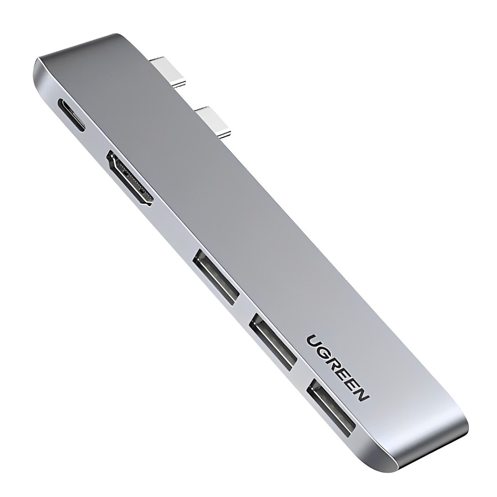 Hub Adaptador USB-C Ugreen 5 em 1 para MacBook Air e Pro em Oferta na Shopee