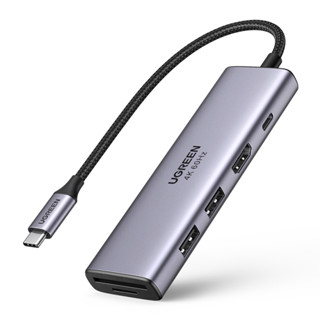 Hub Usb C 3.0 Ugreen Adaptador 6 em 1 Porta Carregamento Pd em Oferta na Shopee