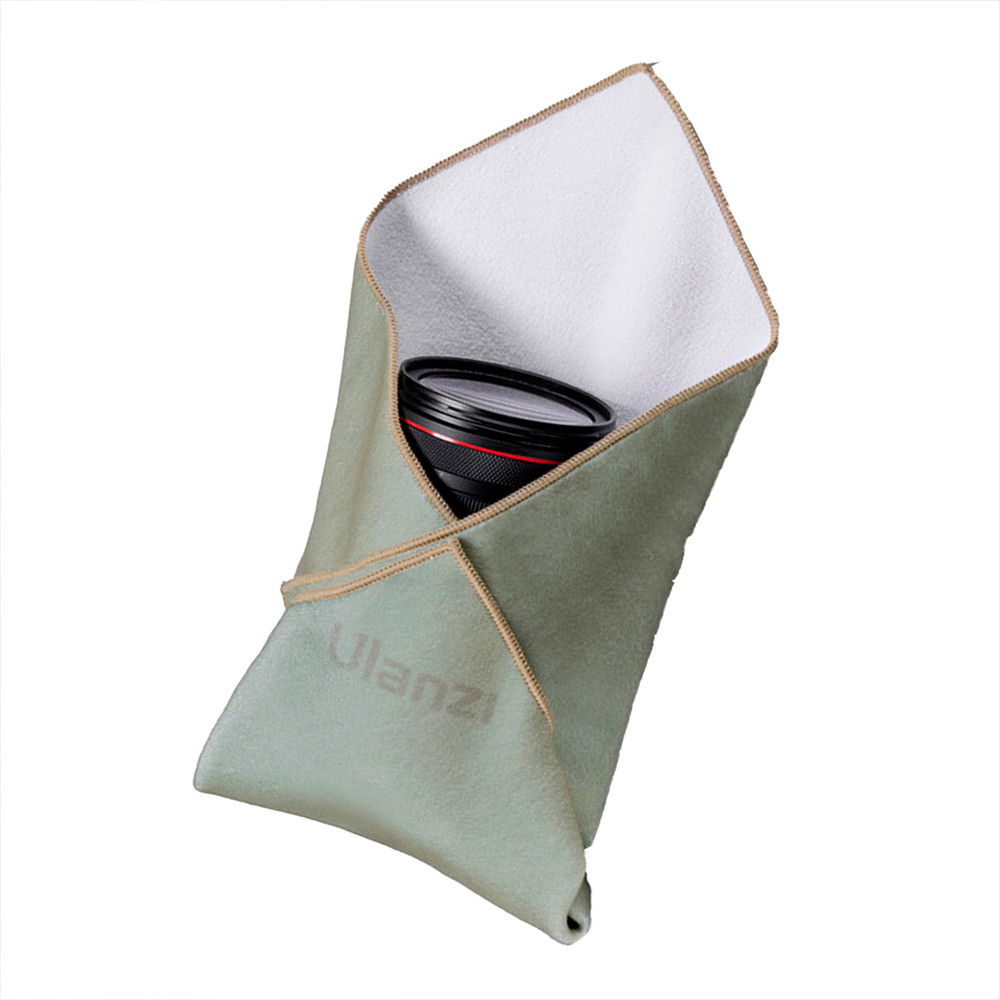 Pano Protetor Ulanzi 35x35cm p/Lentes Câmera Verde em Oferta na Shopee