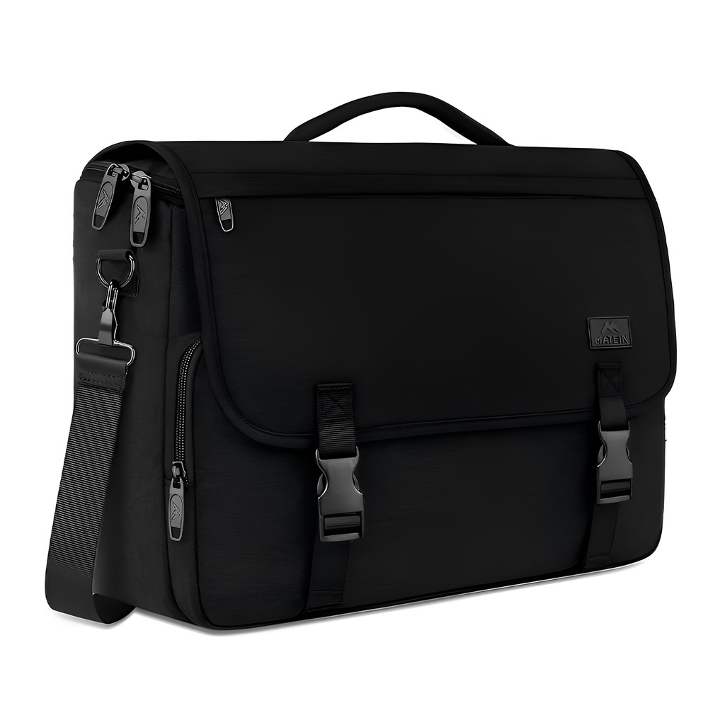Bolsa Transversal Mensageiro Matein Bolso Laptop Preta - Men Bags