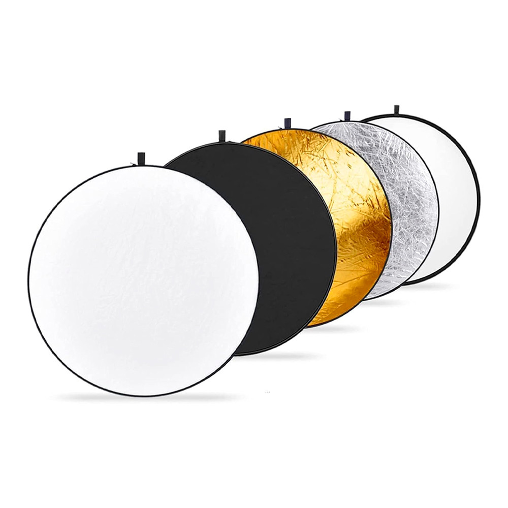 Refletor de Luz Dobrável Neewer 5 em 1 Foto Profissional em Oferta na Shopee