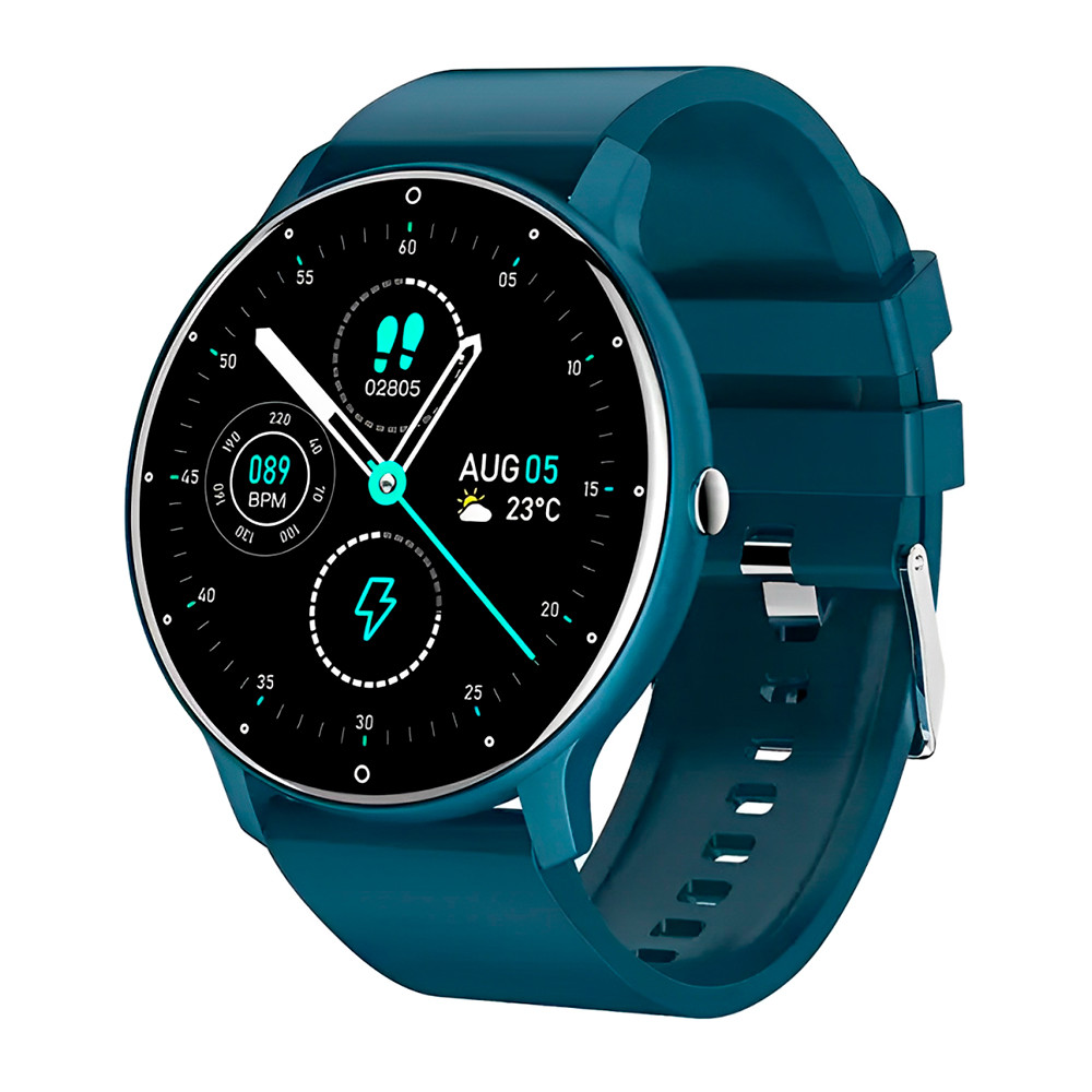 Relógio Smartwatch Zwear Zl02j Pro BT5.2 Tela 1.3' Azul em Oferta na Shopee