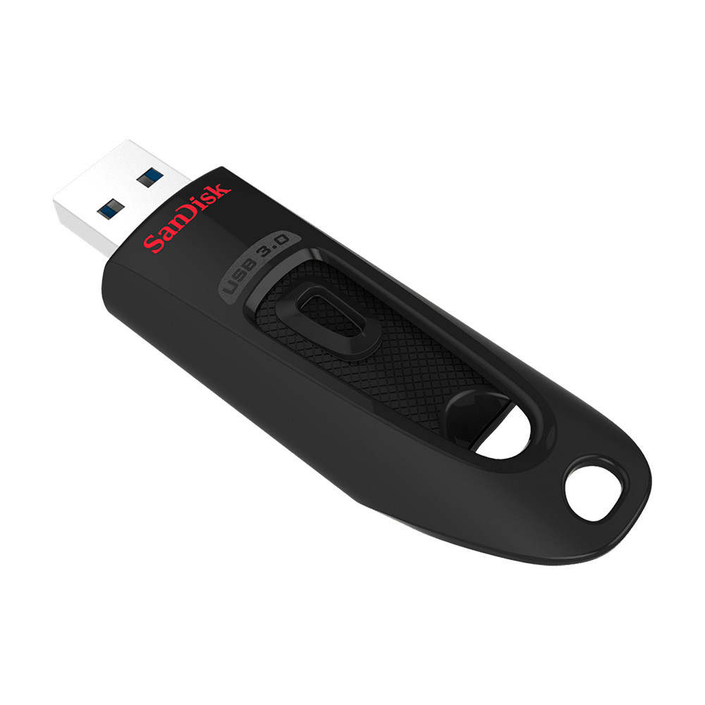 Pen Drive Sandisk 64gb Ultra Usb 3.0 130Mbs Preto