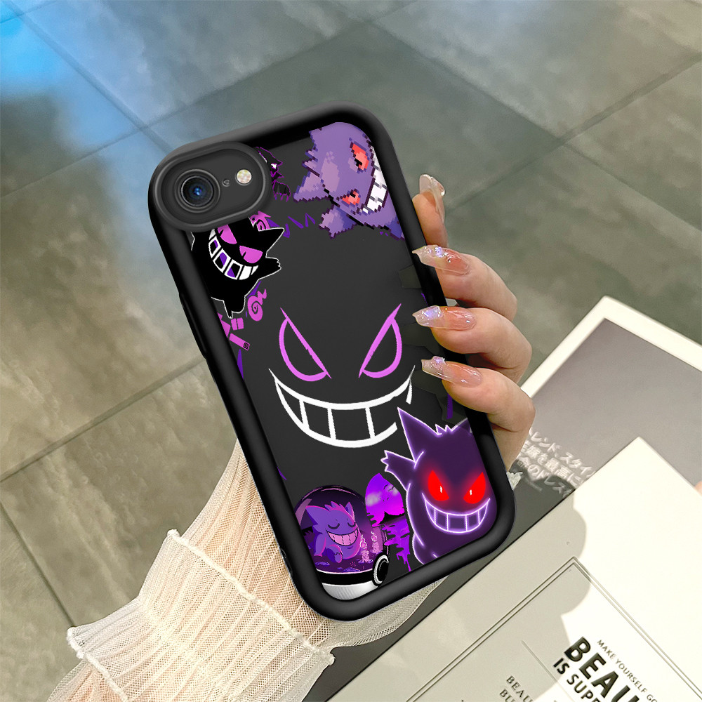 Capa Para iPhone 7 8 SE 2020 2022 Capinha Macio Normal Preto Silicone De Celular Case 5301 TYB em Oferta na Shopee