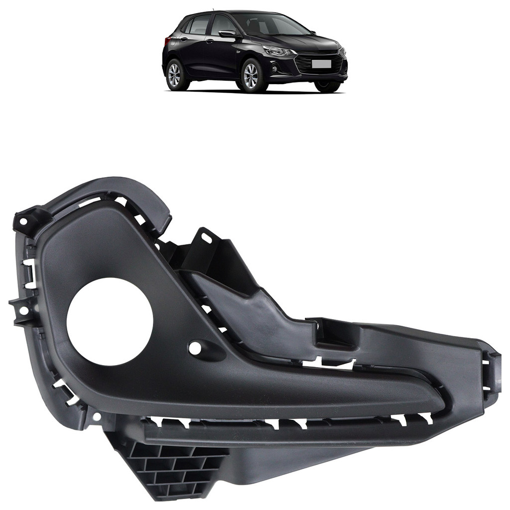 Moldura Grade Milha Onix 2020 2021 2022 2023 2024 2025 Com Furo Milha Texturizado em Oferta na Shopee