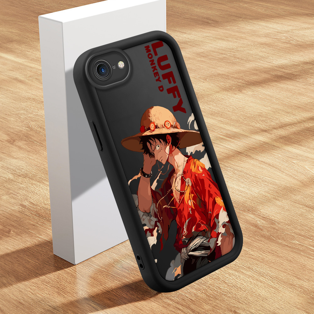 Capinha Para iPhone 7 8 SE 2020 2022 One Piece Luffy Zoro Capa De Celular 5044