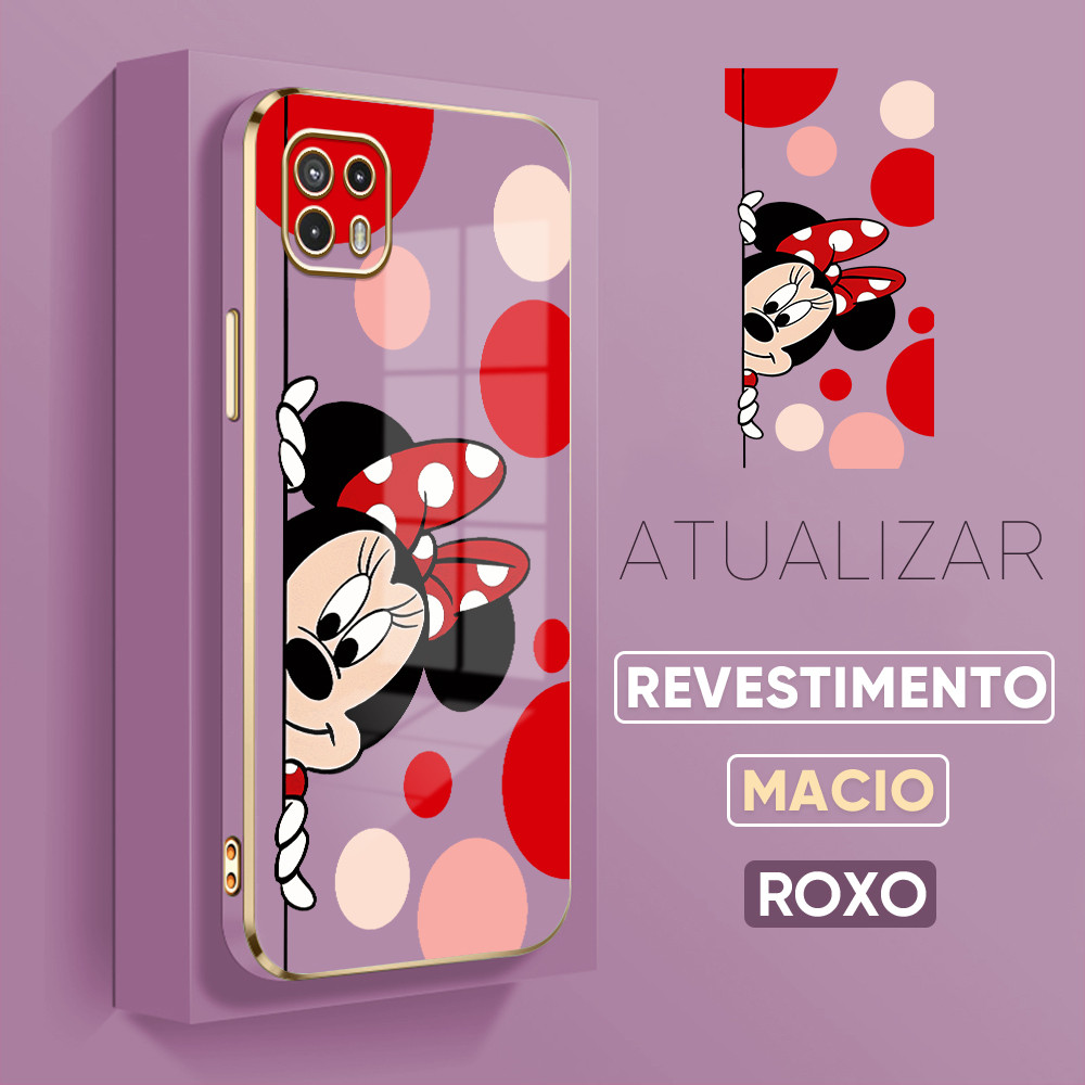 Capa Para Capinha Motorola Moto G50 5G Mickey Minnie Mouse De Celular 1360