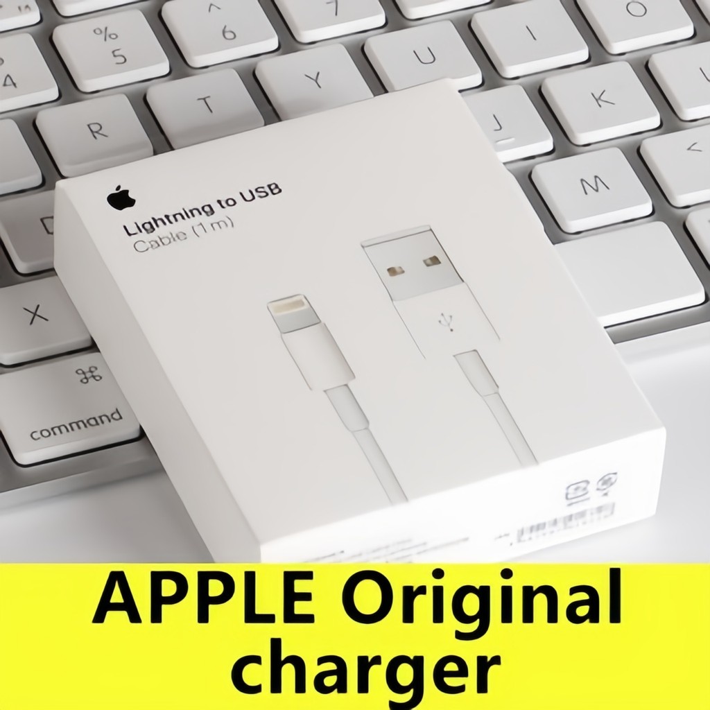 Carregador De Iphone Cabo Iphone Lightning 1m 2m Apple Iphone 8/X/7/11/6/12 Pro Ipad Mac
