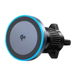 Carregador Magnético Carro Ugreen 15W Qi2 Celular Preto