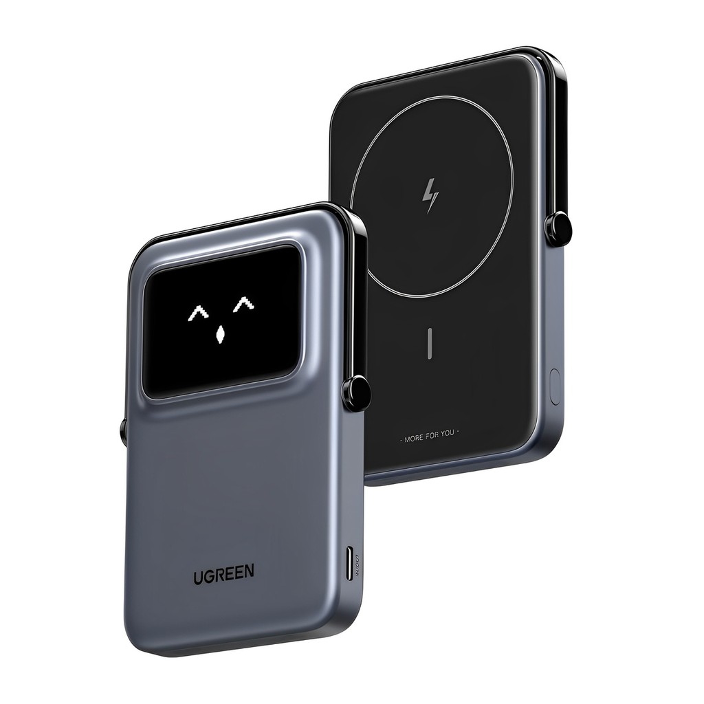 Power Bank Magnética Ugreen Uno 5000mAh Magsafe Preta em Oferta na Shopee